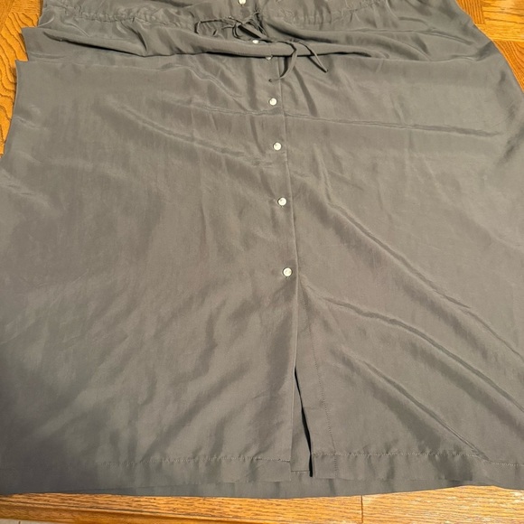 NEW Old Navy Waist Defined Collared Sleeveless Utility Midi Dress Army Green 2X - Picture 8 of 15